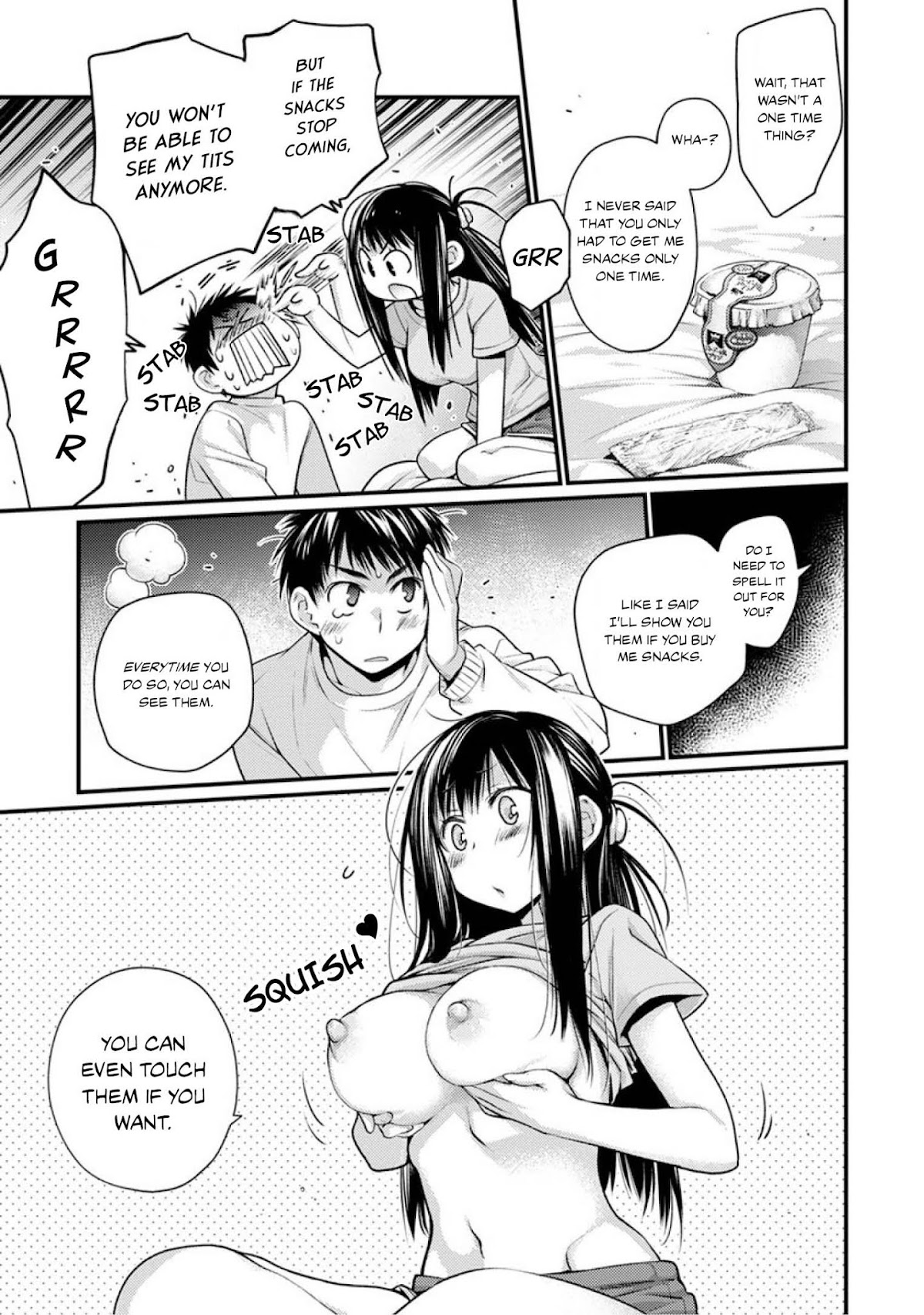 Show me Your Boobies and Look Embarrassed! Chapter 1 page 11 - Chapter 1: I Can't Oppose Onee-san