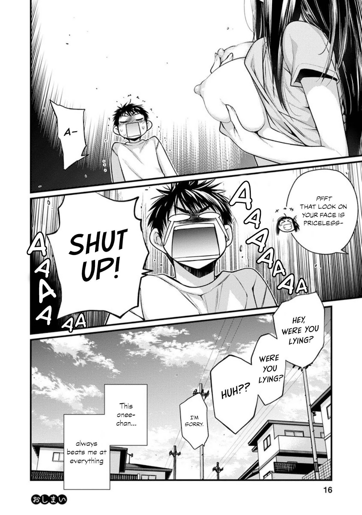 Show me Your Boobies and Look Embarrassed! Chapter 1 page 12 - Chapter 1: I Can't Oppose Onee-san