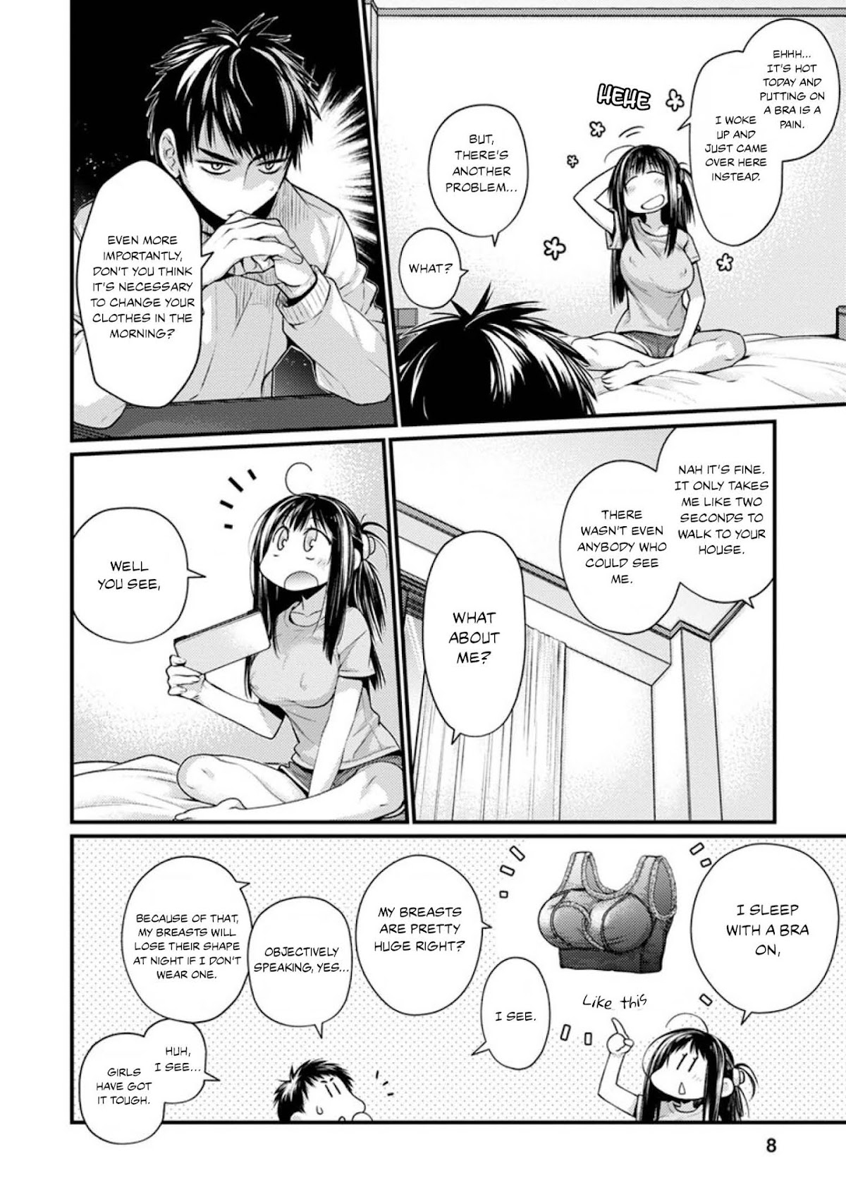 Show me Your Boobies and Look Embarrassed! Chapter 1 page 4 - Chapter 1: I Can't Oppose Onee-san