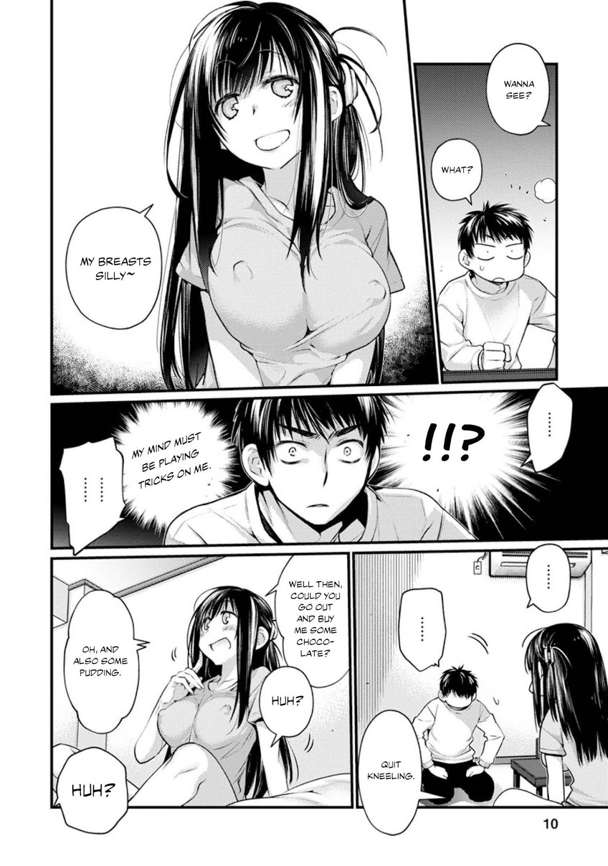 Show me Your Boobies and Look Embarrassed! Chapter 1 page 6 - Chapter 1: I Can't Oppose Onee-san