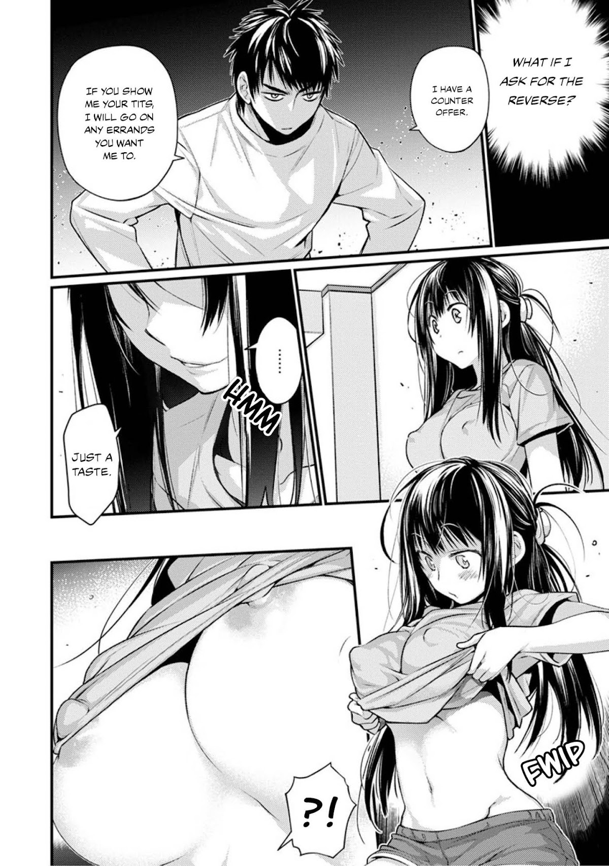 Show me Your Boobies and Look Embarrassed! Chapter 1 page 8 - Chapter 1: I Can't Oppose Onee-san