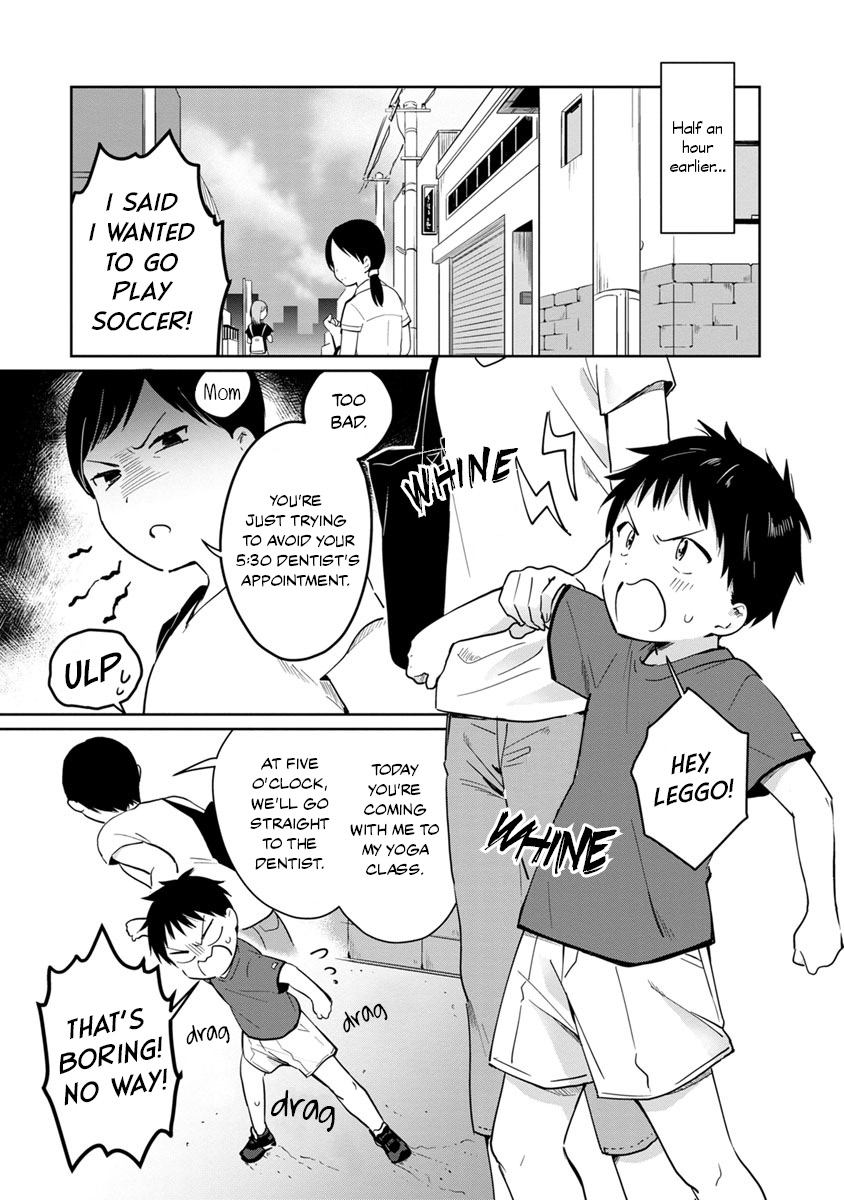 Show me Your Boobies and Look Embarrassed! Chapter 4 page 3 - Chapter 4: Yoga with Onee-san