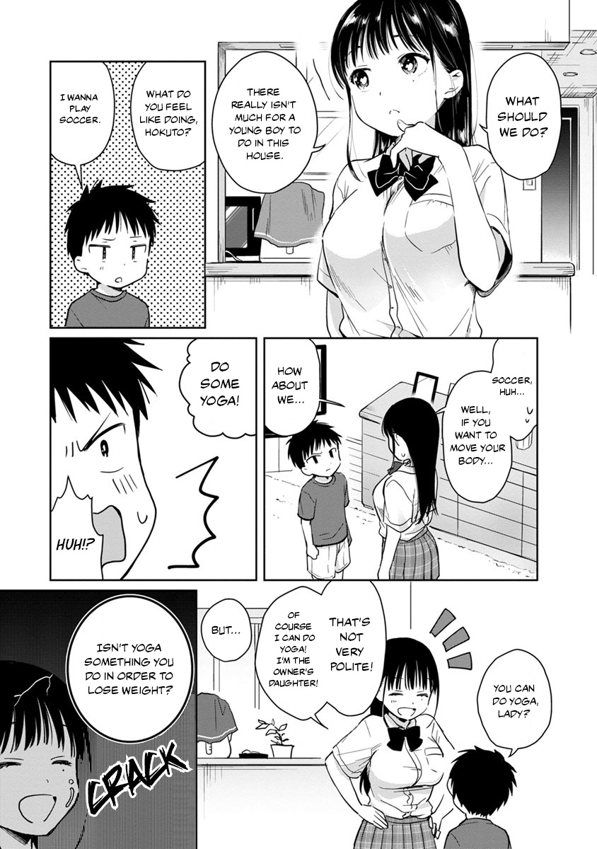 Show me Your Boobies and Look Embarrassed! Chapter 4 page 7 - Chapter 4: Yoga with Onee-san