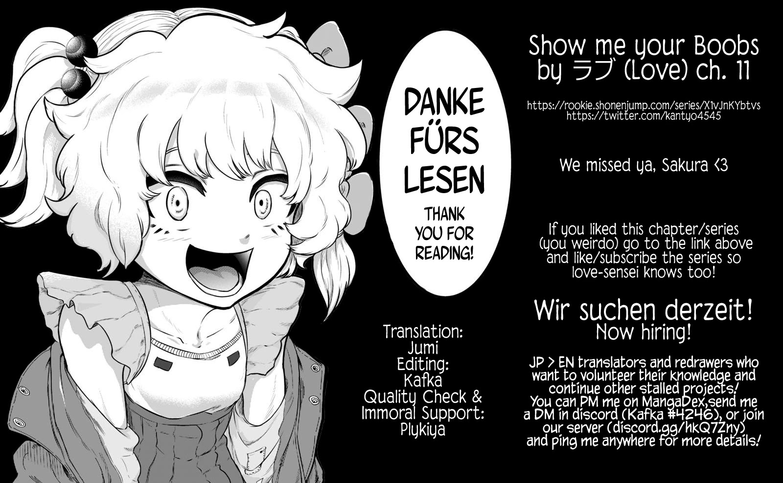 Show me your Boobs Chapter 11 page 9 - Chapter 11