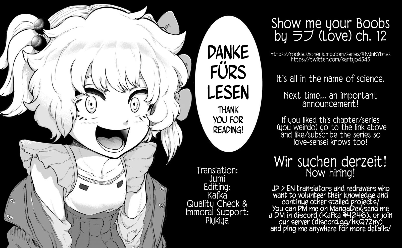 Show me your Boobs Chapter 12 page 9 - Chapter 12