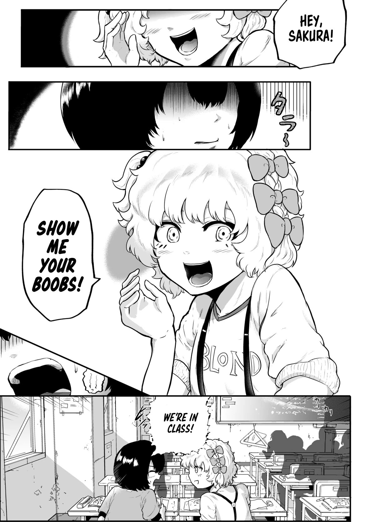 Show me your Boobs Chapter 3 page 1 - Chapter 3