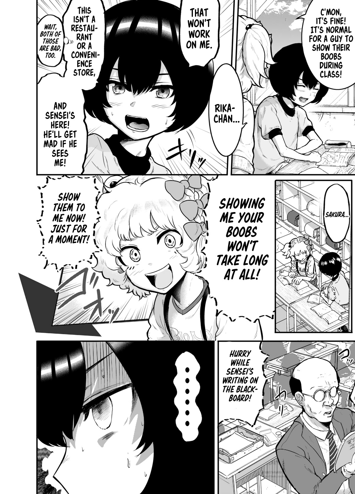Show me your Boobs Chapter 3 page 2 - Chapter 3