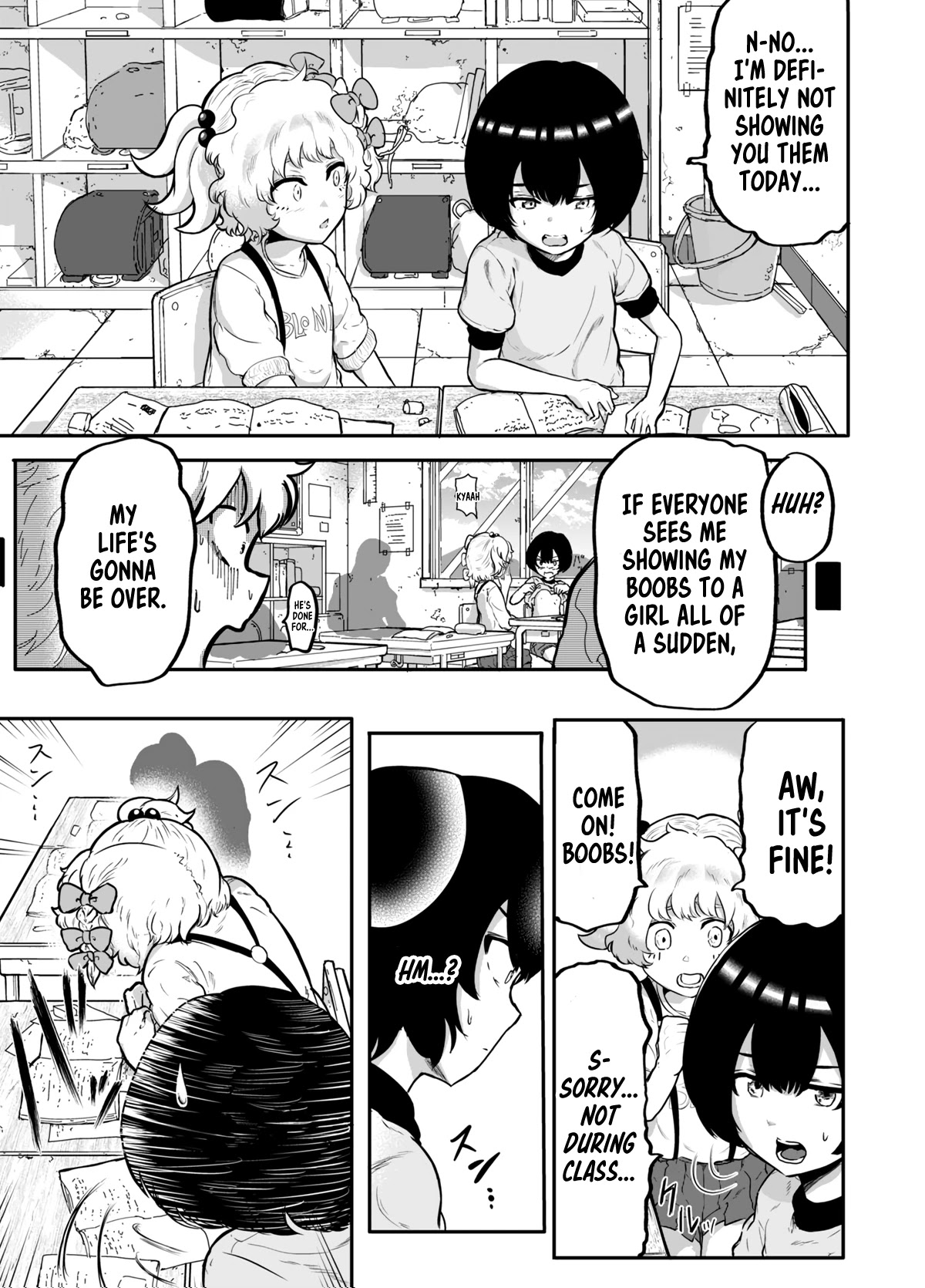 Show me your Boobs Chapter 3 page 3 - Chapter 3
