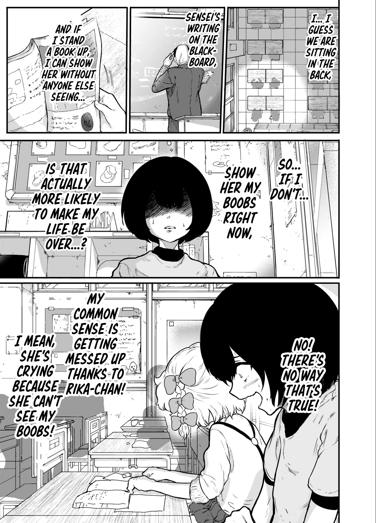 Show me your Boobs Chapter 3 page 5 - Chapter 3