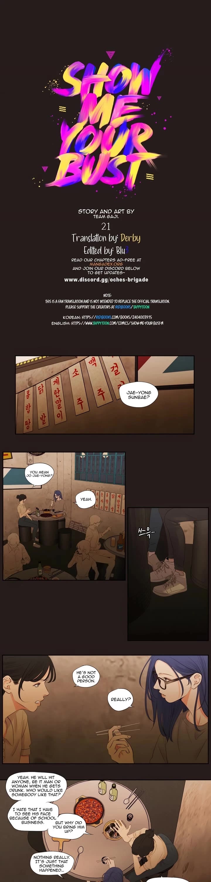 Show Me Your Bust Chapter 21 page 1 - Chapter 21