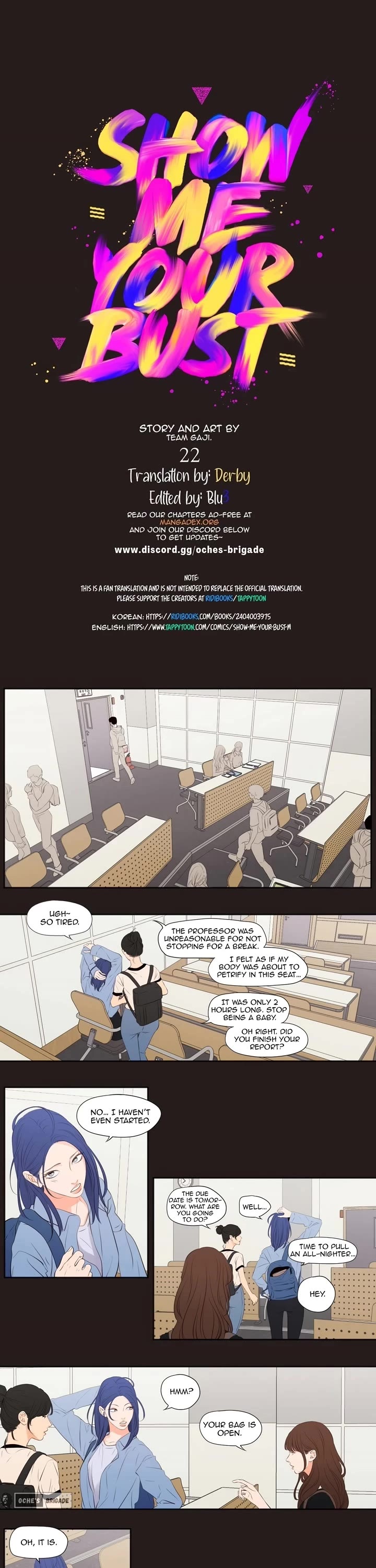Show Me Your Bust Chapter 22 page 1 - Chapter 22