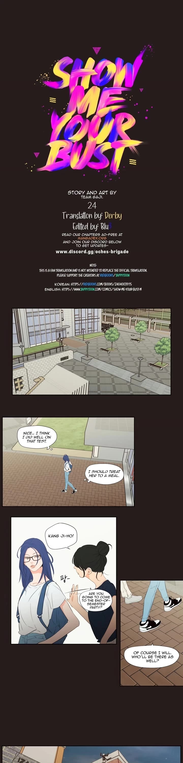 Show Me Your Bust Chapter 24 page 1 - Chapter 24