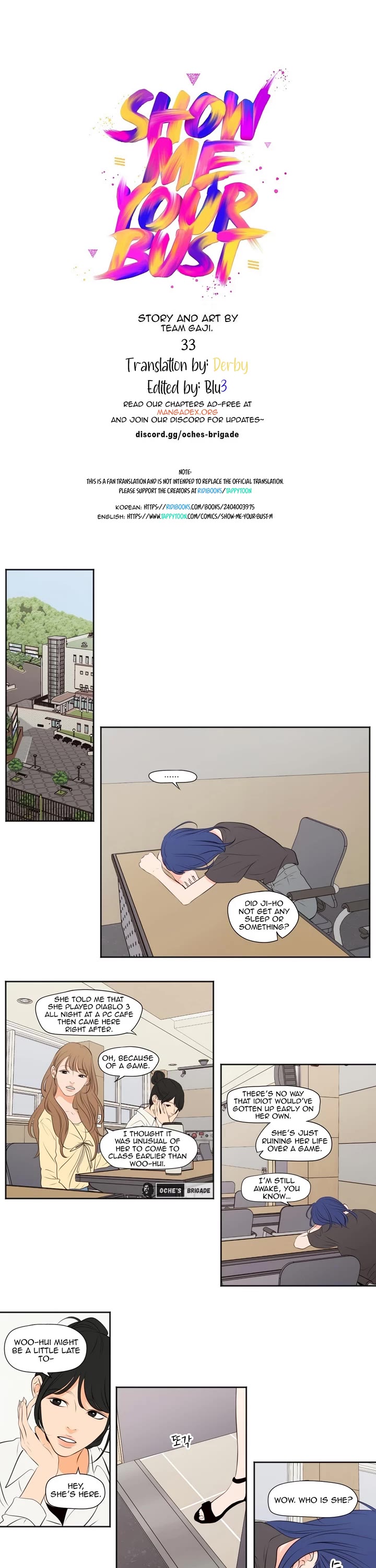 Show Me Your Bust Chapter 33 page 1 - Chapter 33