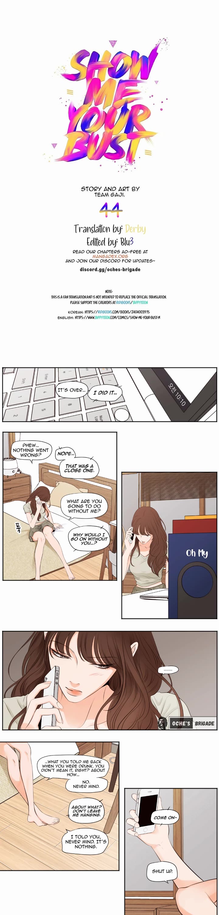 Show Me Your Bust Chapter 44 page 1 - Chapter 44