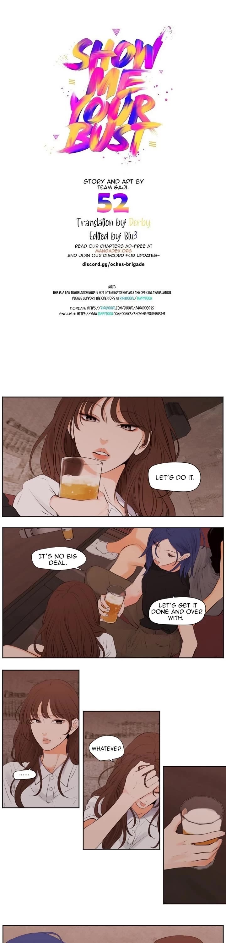 Show Me Your Bust Chapter 52 page 1 - Chapter 52
