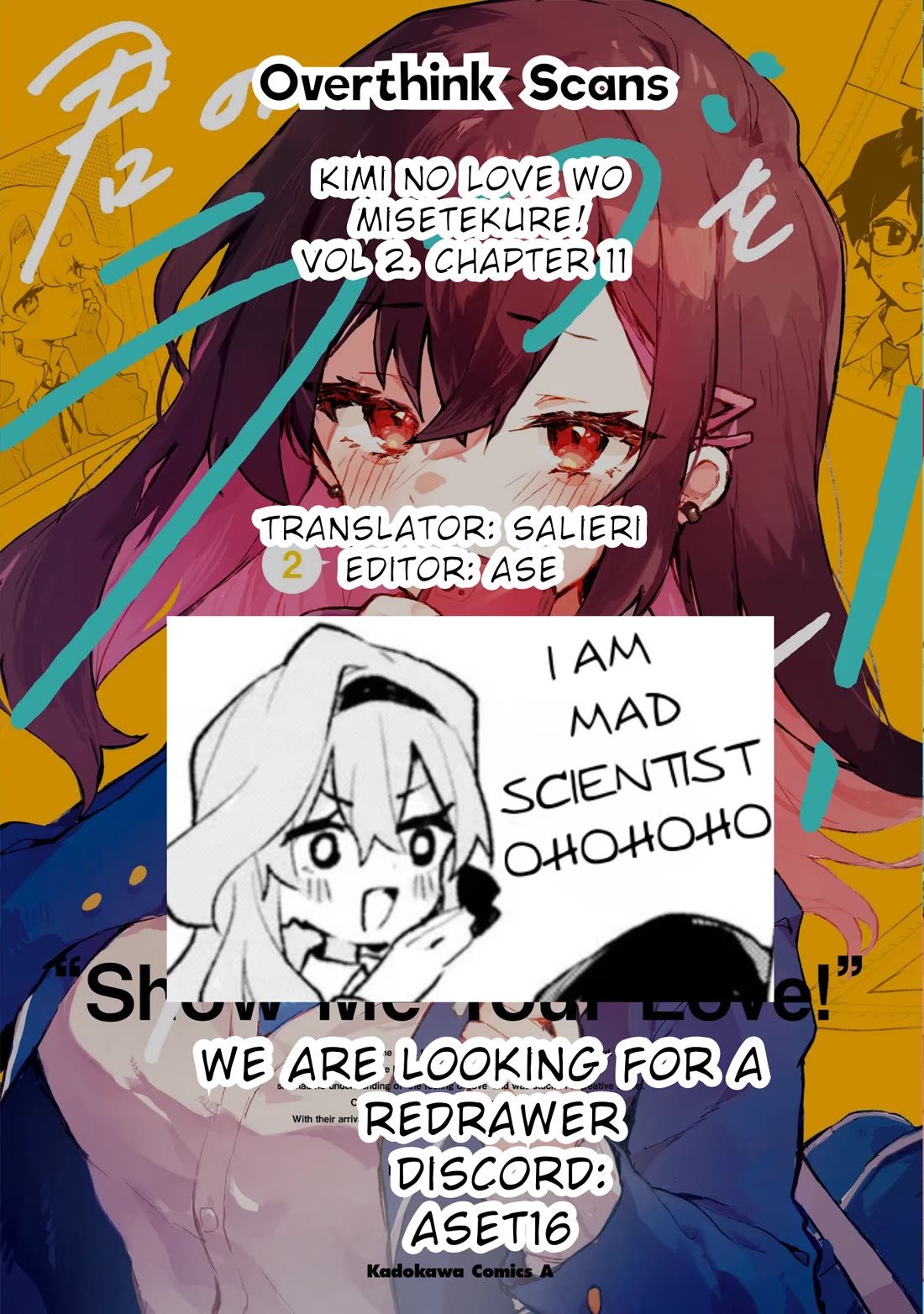 Show Me Your Love! Chapter 11 page 20 - Chapter 11