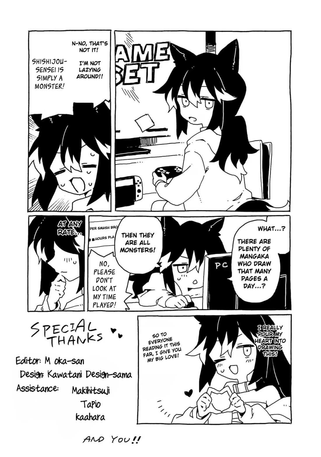Show Me Your Love! Chapter 13.9 page 6 - Chapter 13.9: Bonus Chapter