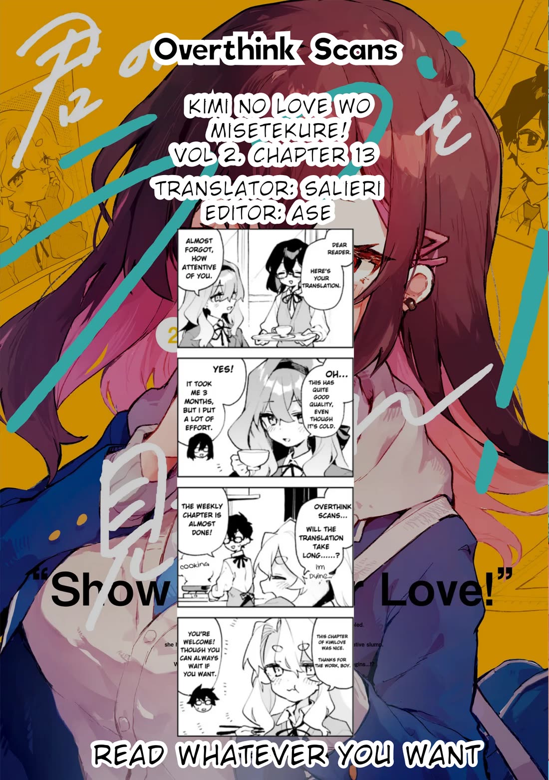 Show Me Your Love! Chapter 13 page 21 - Chapter 13