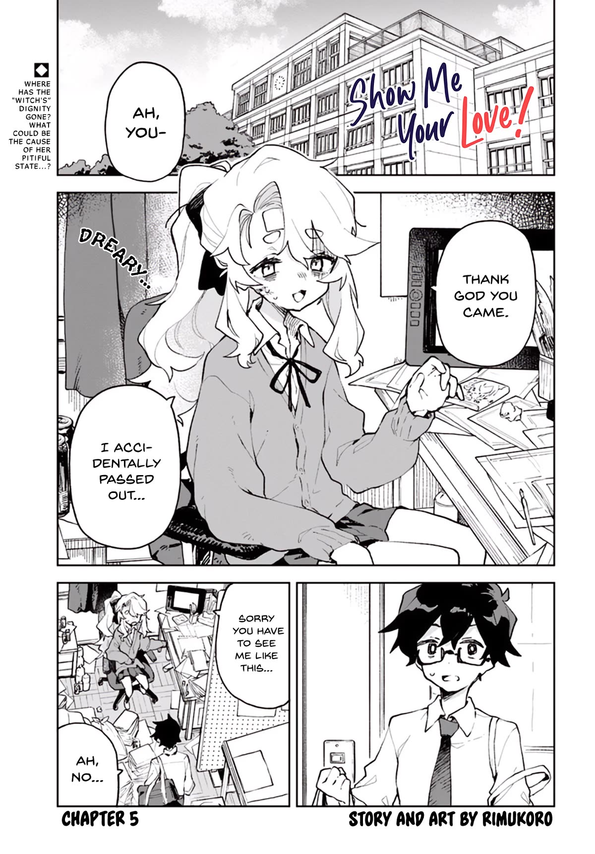 Show Me Your Love! Chapter 5 page 1 - Chapter 5