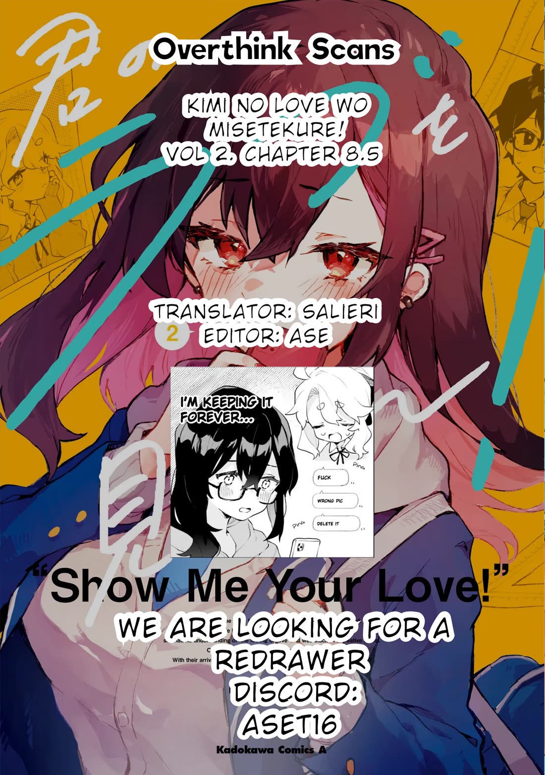 Show Me Your Love! Chapter 8.5 page 10 - Chapter 8.5