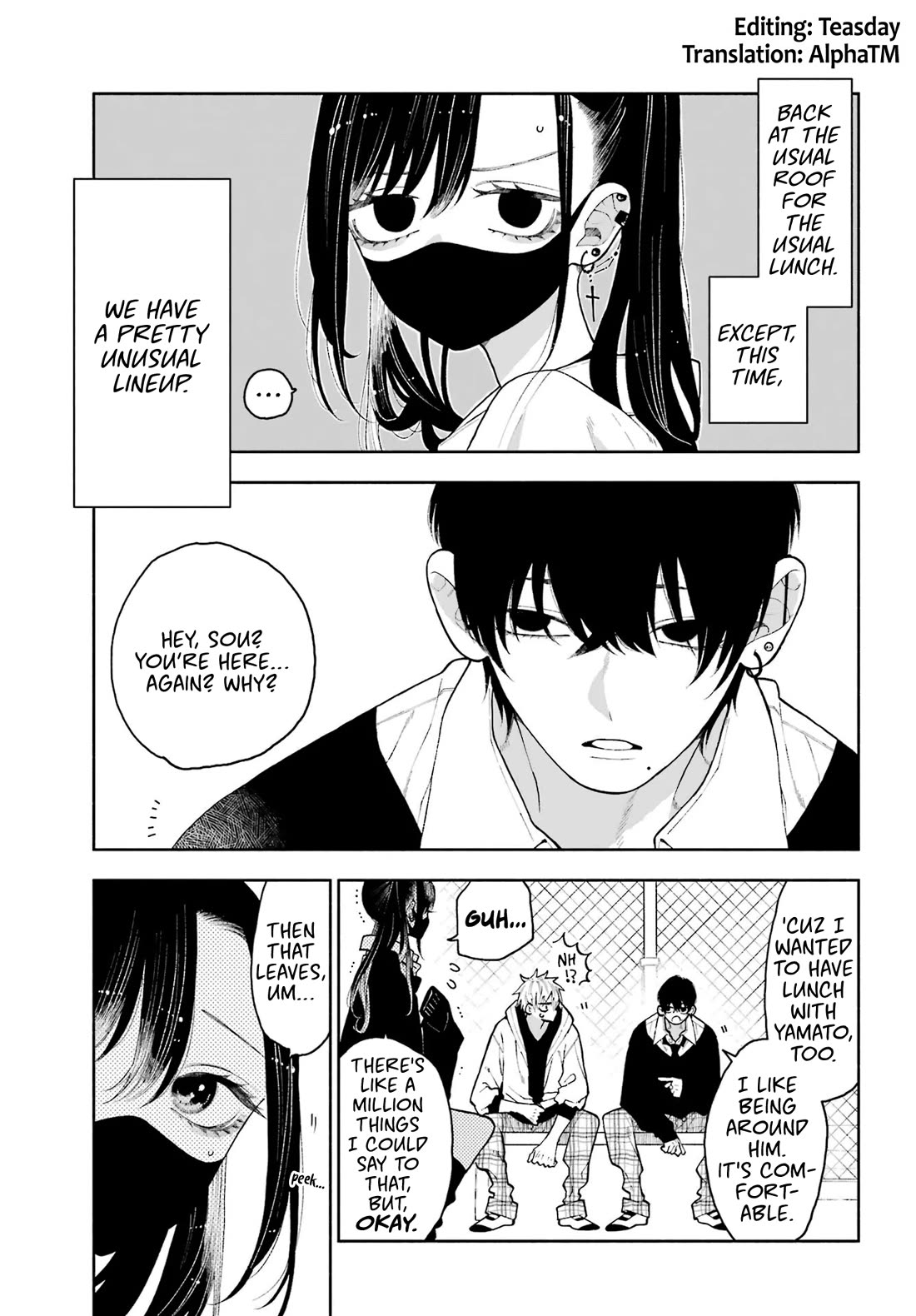 Show Me Your Shark Teeth. Chapter 11 page 1 - Chapter 11: All Around You