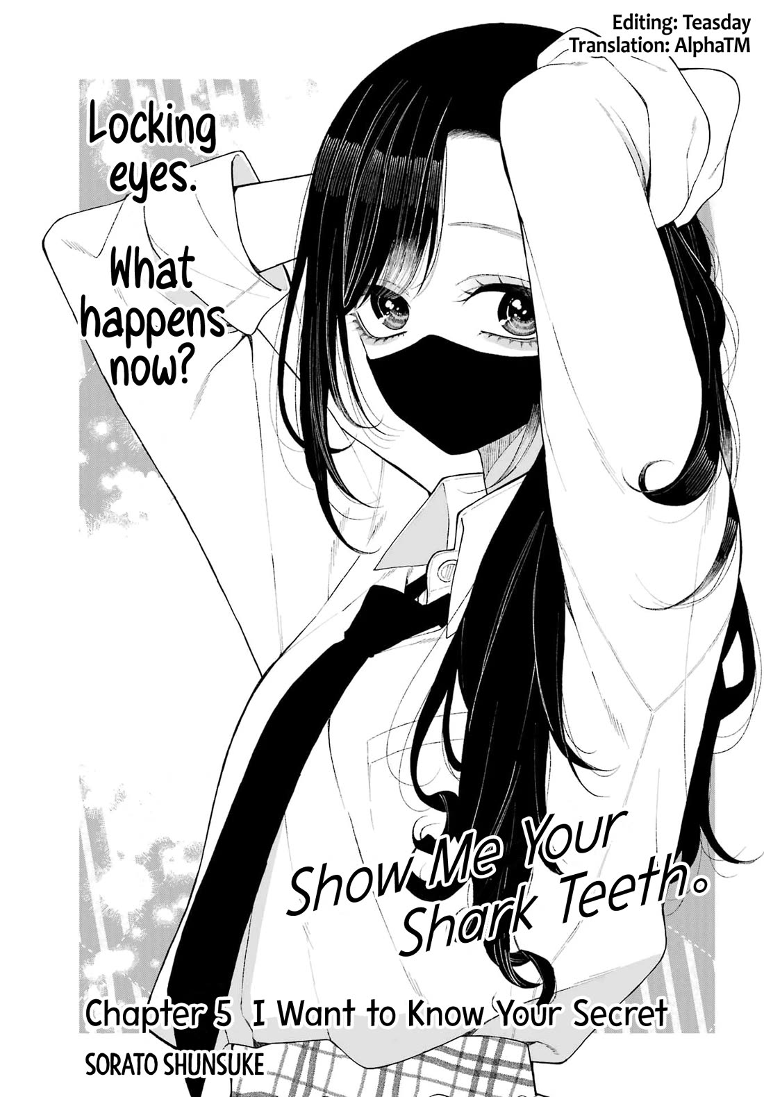 Show Me Your Shark Teeth. Chapter 5 page 1 - Chapter 5: I Want to Know Your Secret