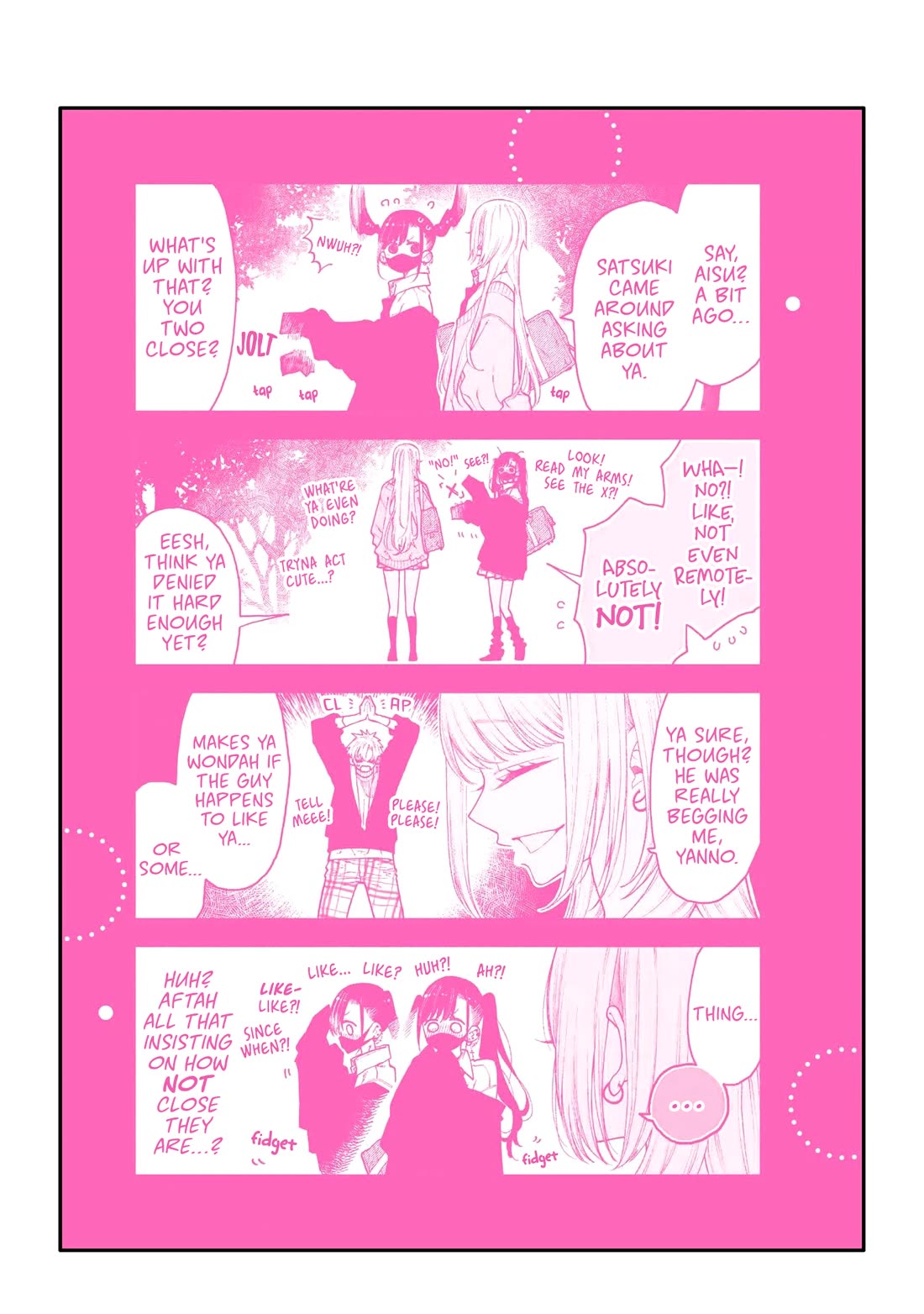 Show Me Your Shark Teeth. Chapter 8.5 page 21 - Chapter 8.5: Volume 1 Extras