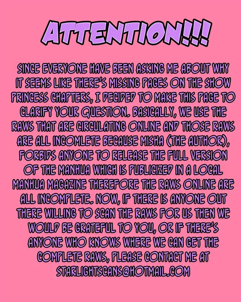 Show Princess Chapter 21 page 1 - Chapter 21