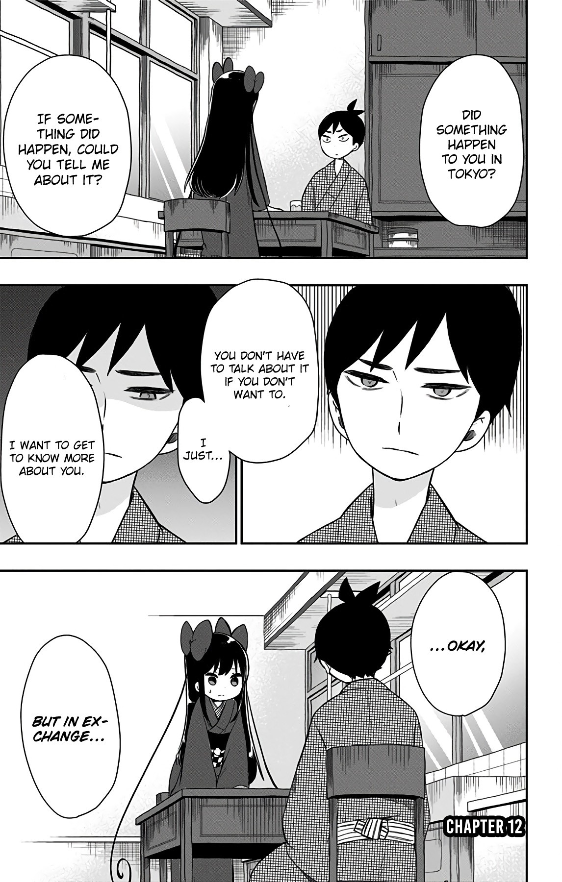 Showa Maiden Fairytale Chapter 12 page 1 - Chapter 12: Jintarou’s story ①