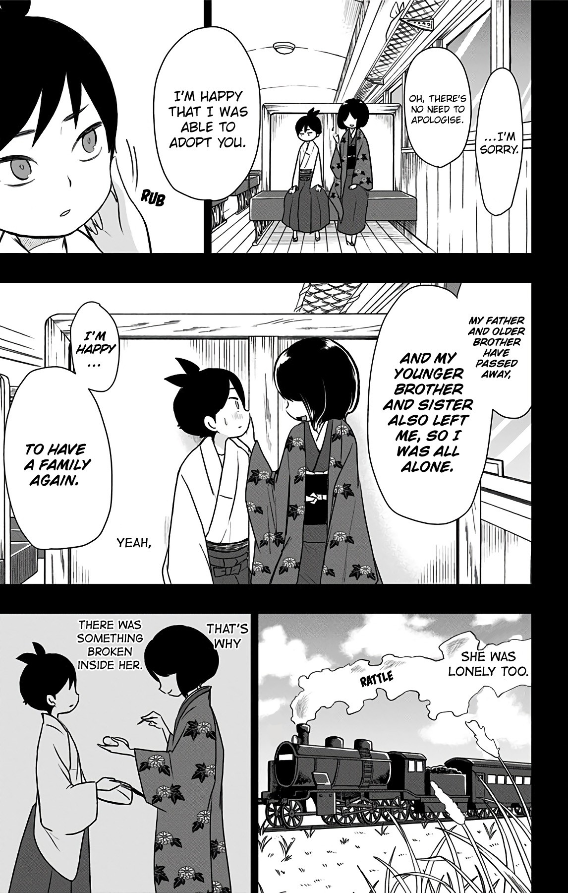 Showa Maiden Fairytale Chapter 12 page 6 - Chapter 12: Jintarou’s story ①