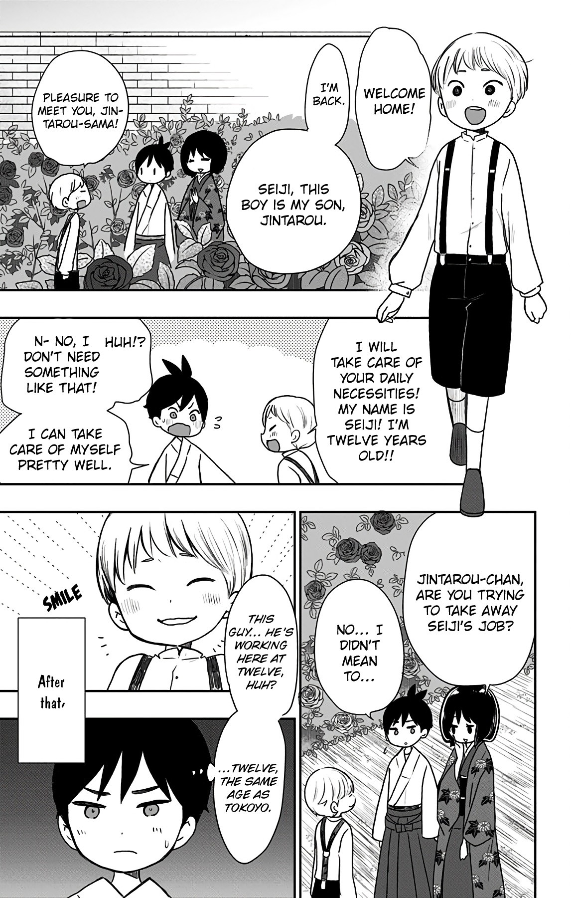Showa Maiden Fairytale Chapter 12 page 8 - Chapter 12: Jintarou’s story ①