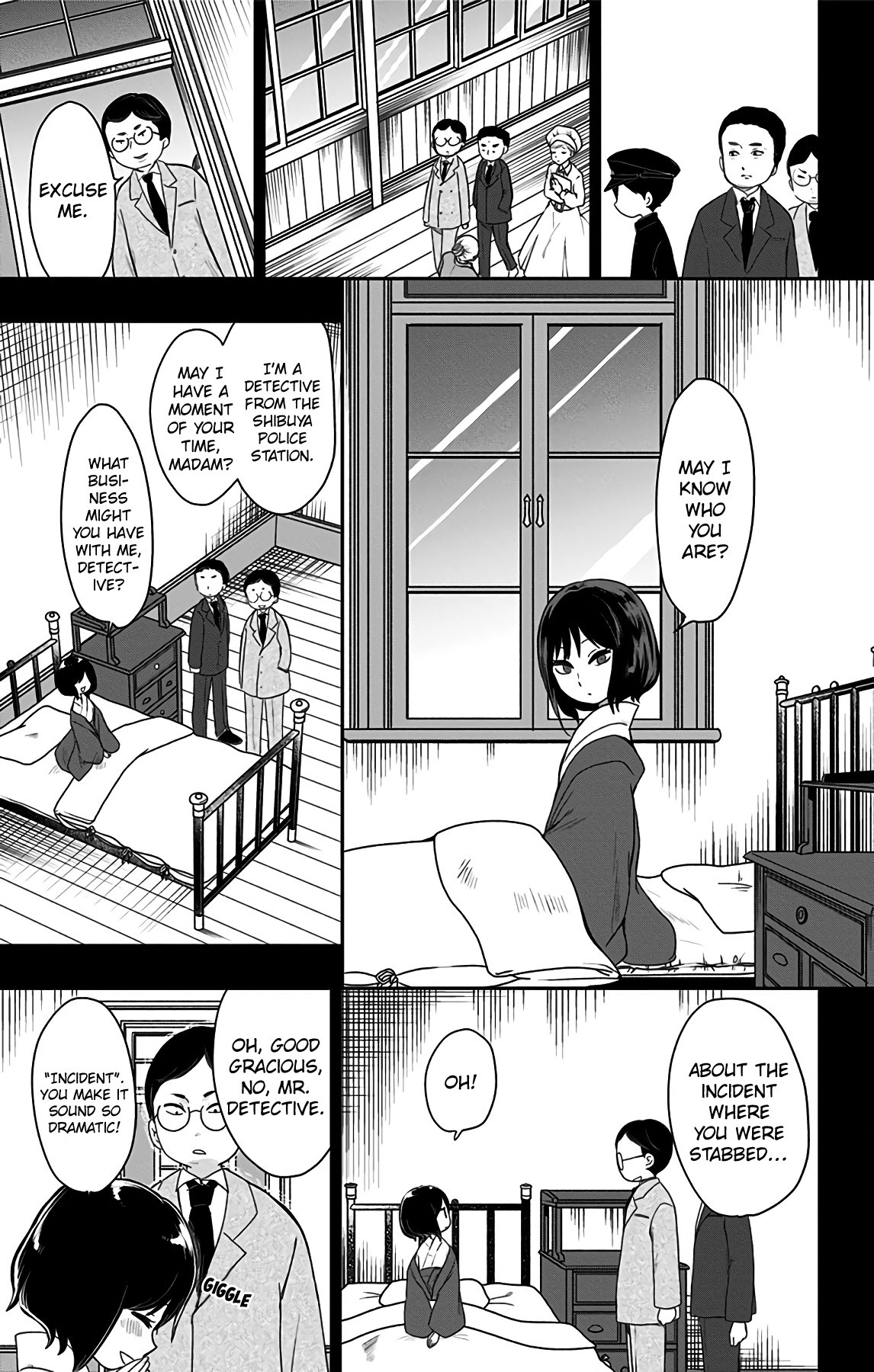 Showa Maiden Fairytale Chapter 13 page 10 - Chapter 13: Jintarou's story ②