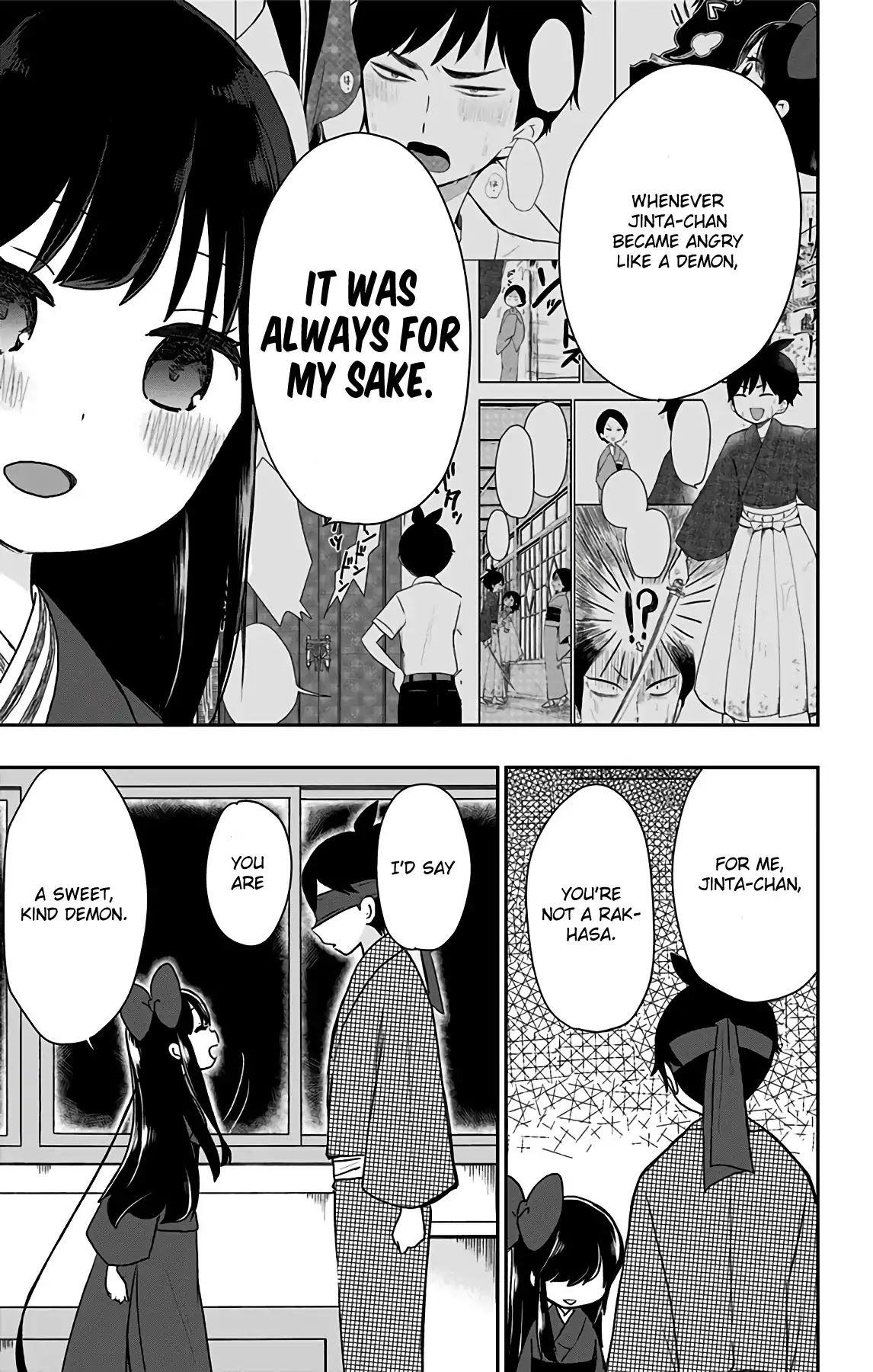 Showa Maiden Fairytale Chapter 14 page 16 - Chapter 14: Over here, Mr Demon