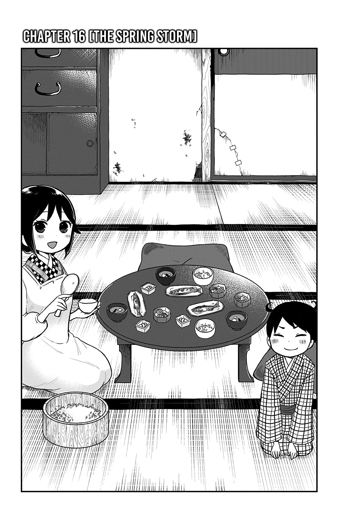 Showa Maiden Fairytale Chapter 16 page 4 - Chapter 16: The spring storm