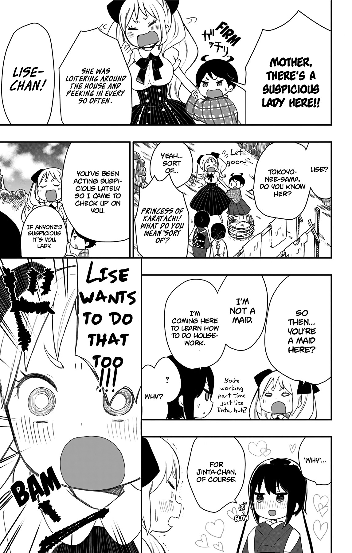 Showa Maiden Fairytale Chapter 17 page 10 - Chapter 17: Whom is the wife training for?