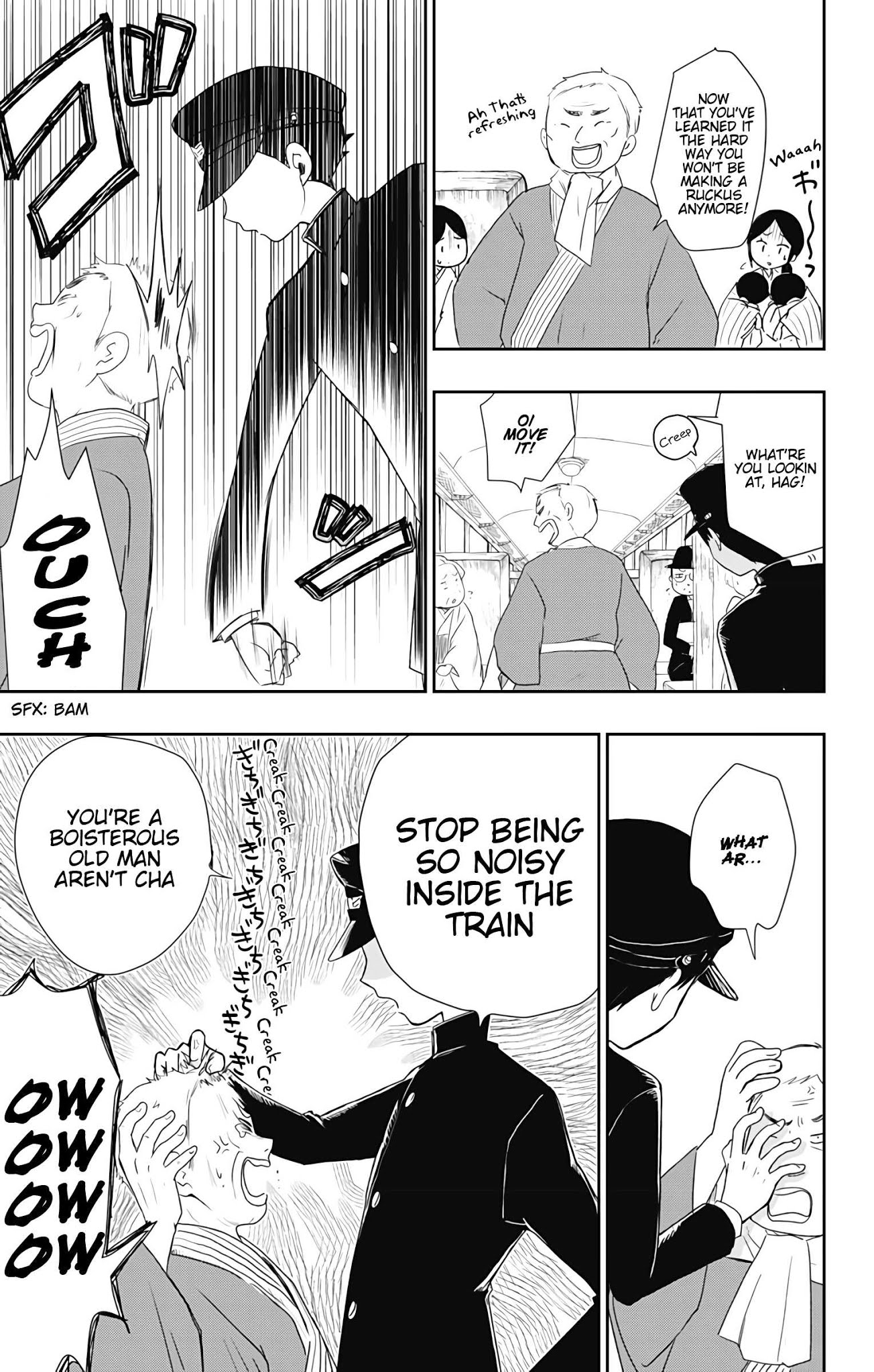 Showa Maiden Fairytale Chapter 2 page 4 - Chapter 2: The third year