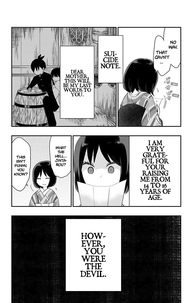 Showa Maiden Fairytale Chapter 24 page 8 - Chapter 24: Suicide note