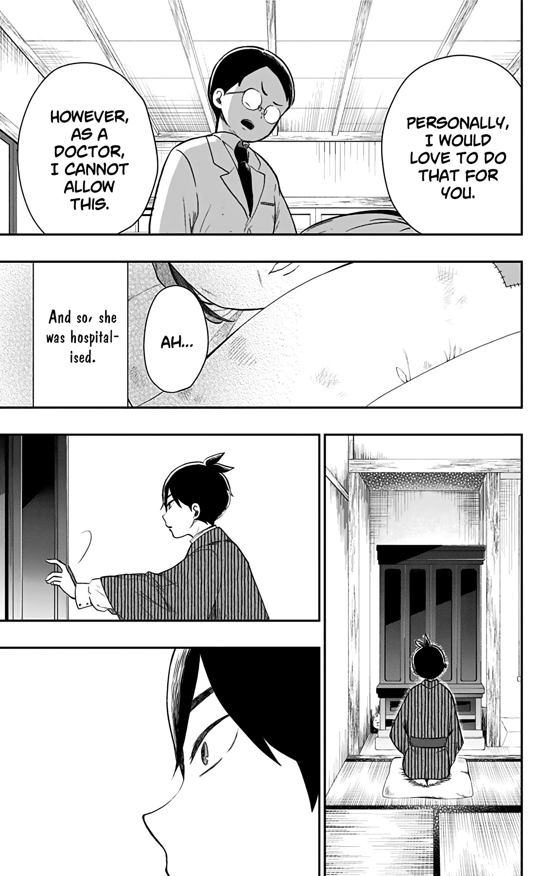 Showa Maiden Fairytale Chapter 29 page 14 - Chapter 29: Uproar at the lodging ②