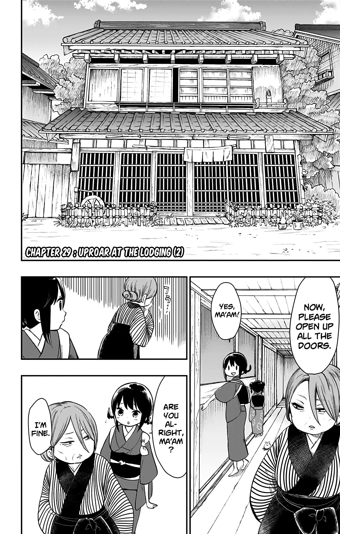 Showa Maiden Fairytale Chapter 29 page 3 - Chapter 29: Uproar at the lodging ②