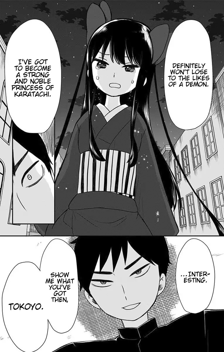 Showa Maiden Fairytale Chapter 3.5 page 21 - Chapter 3.5: The Princess and The Demon [volume version]