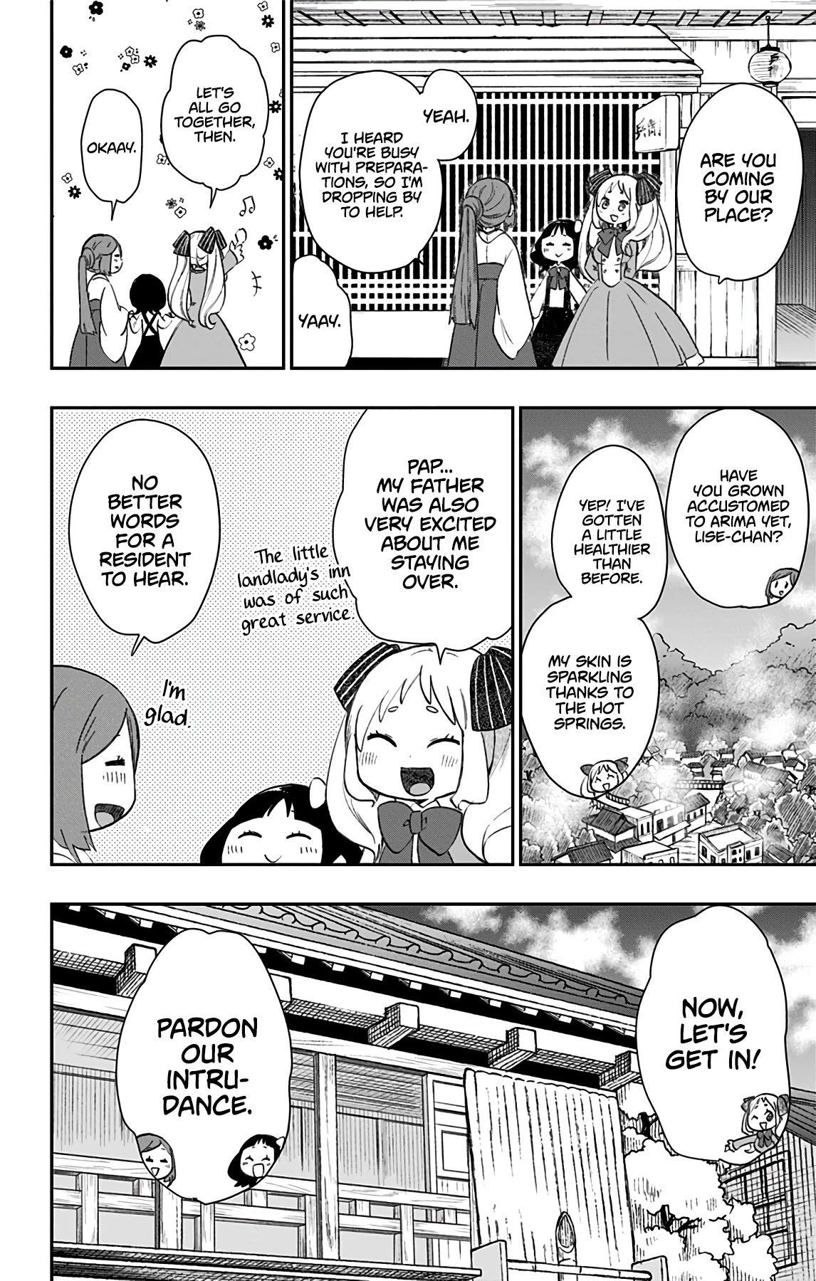 Showa Maiden Fairytale Chapter 32 page 3 - Chapter 32: The inseparable two