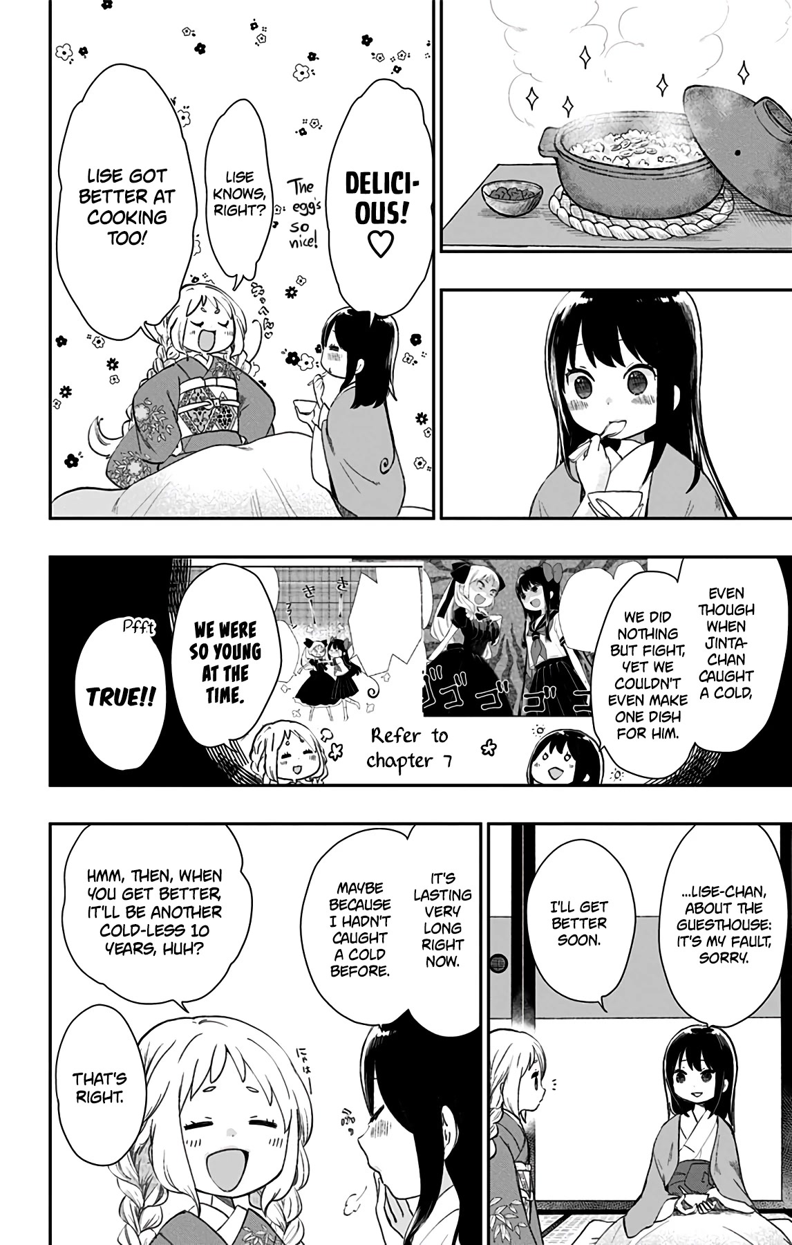 Showa Maiden Fairytale Chapter 34 page 4 - Chapter 34: Red rose
