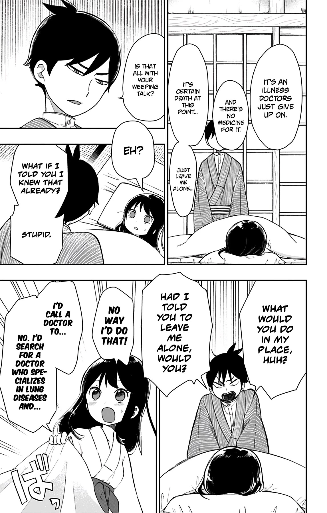 Showa Maiden Fairytale Chapter 35 page 6 - Chapter 35: Glistening resolve