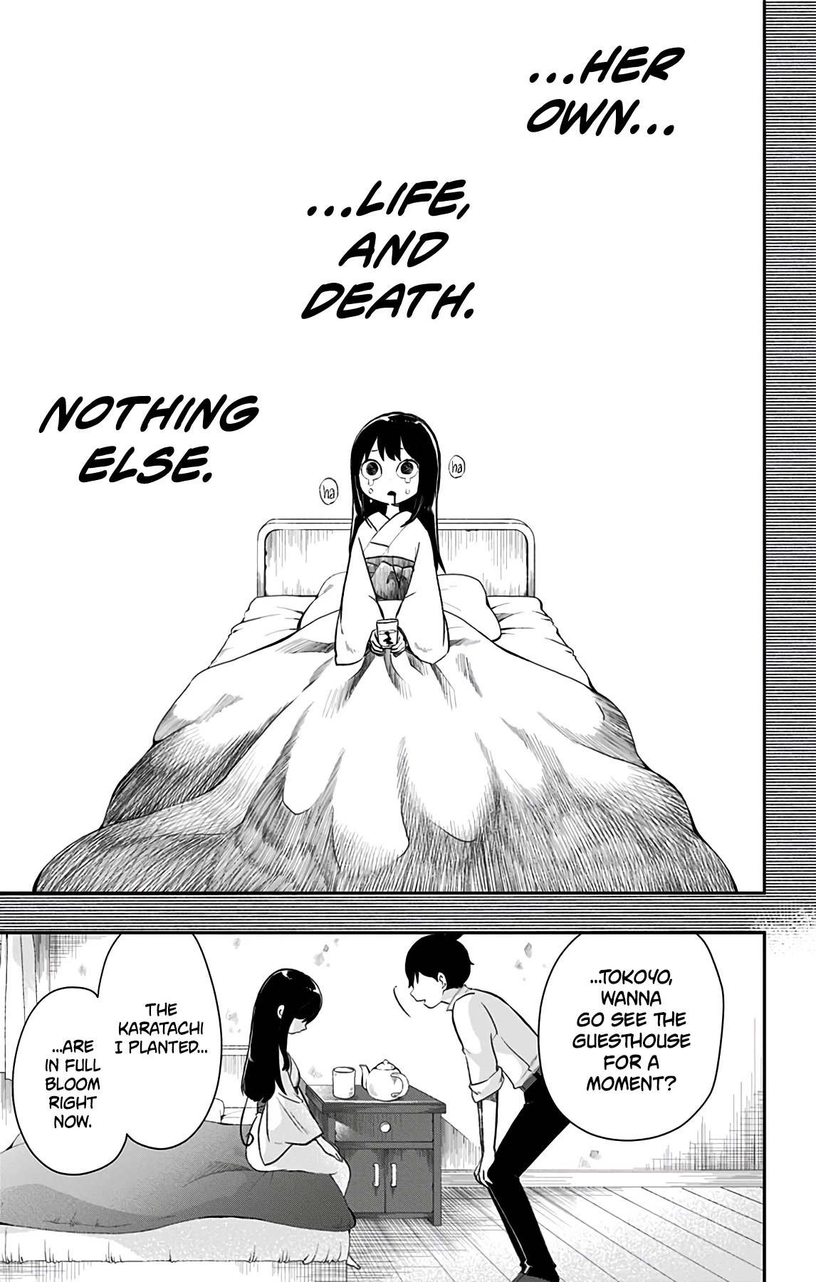 Showa Maiden Fairytale Chapter 37 page 13 - Chapter 37: Contemplating death