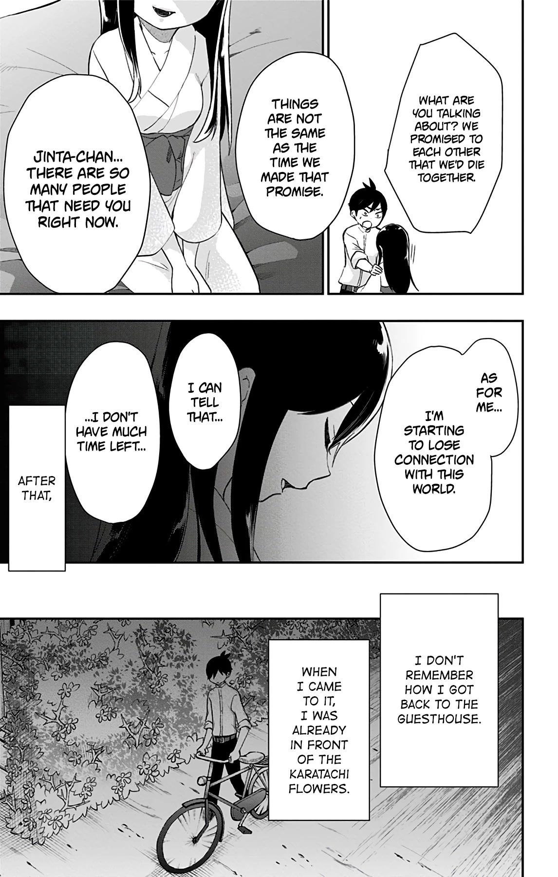 Showa Maiden Fairytale Chapter 37 page 17 - Chapter 37: Contemplating death