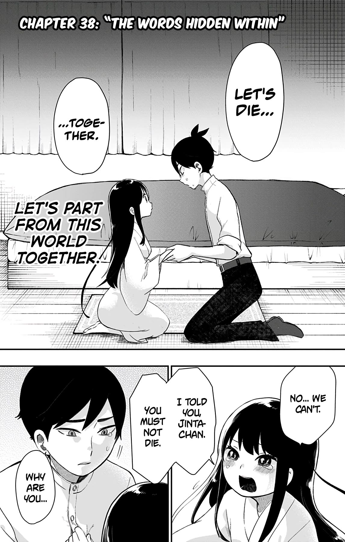 Showa Maiden Fairytale Chapter 38 page 4 - Chapter 38: The words hidden within