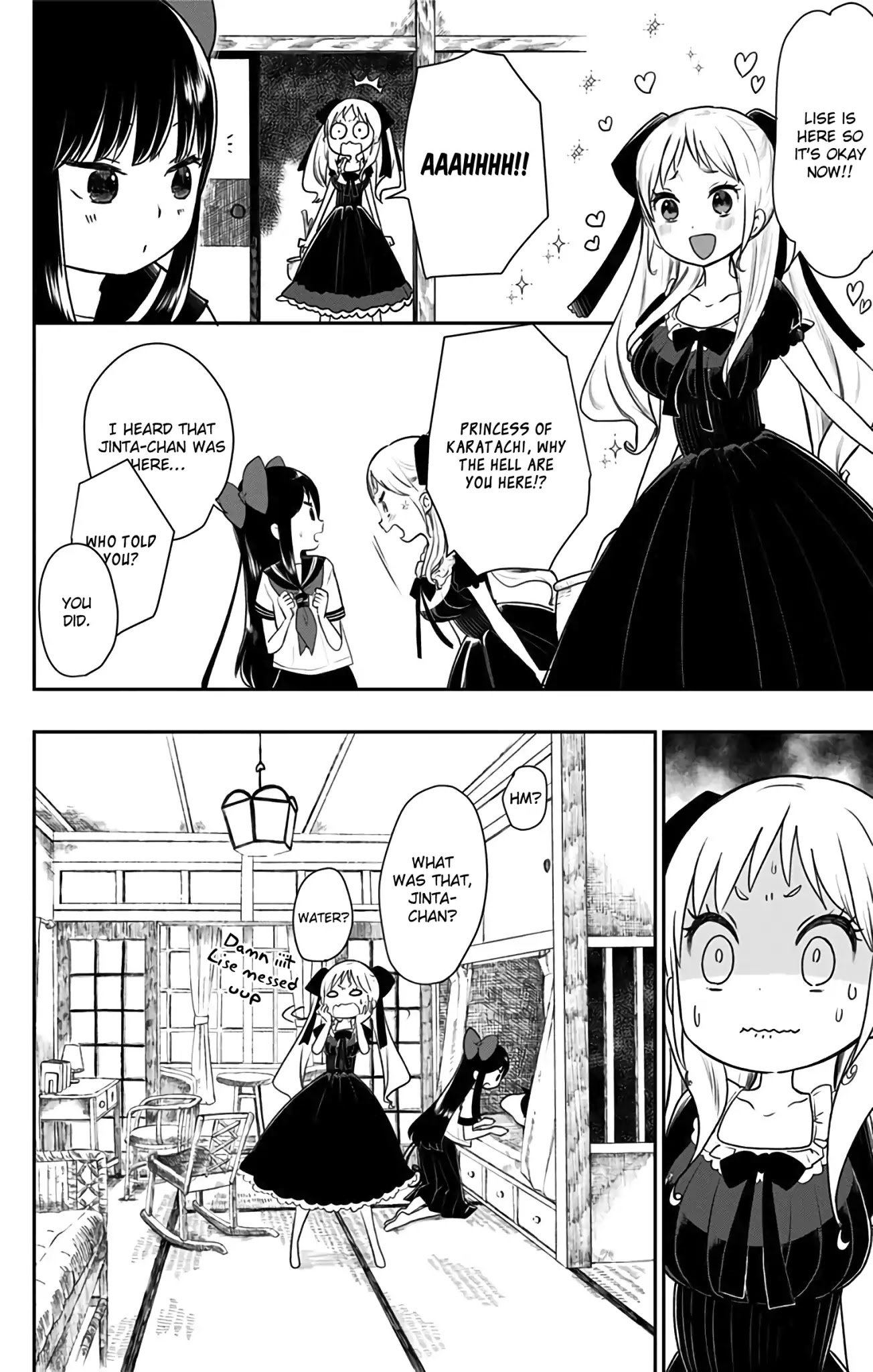 Showa Maiden Fairytale Chapter 6 page 13 - Chapter 6: The Fallen Jintarou
