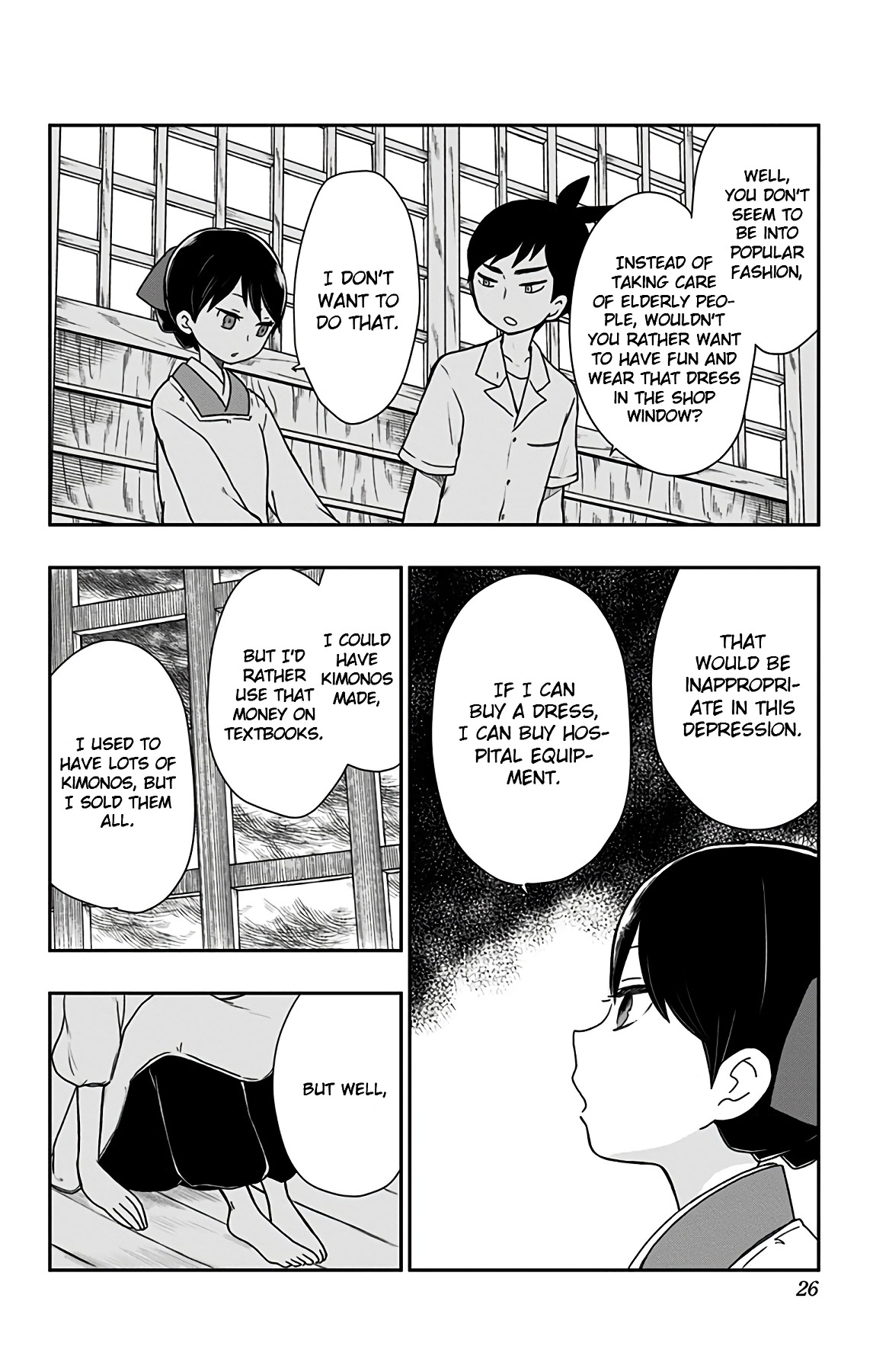 Showa Maiden Fairytale Chapter 8 page 21 - Chapter 8: Tamako's pride