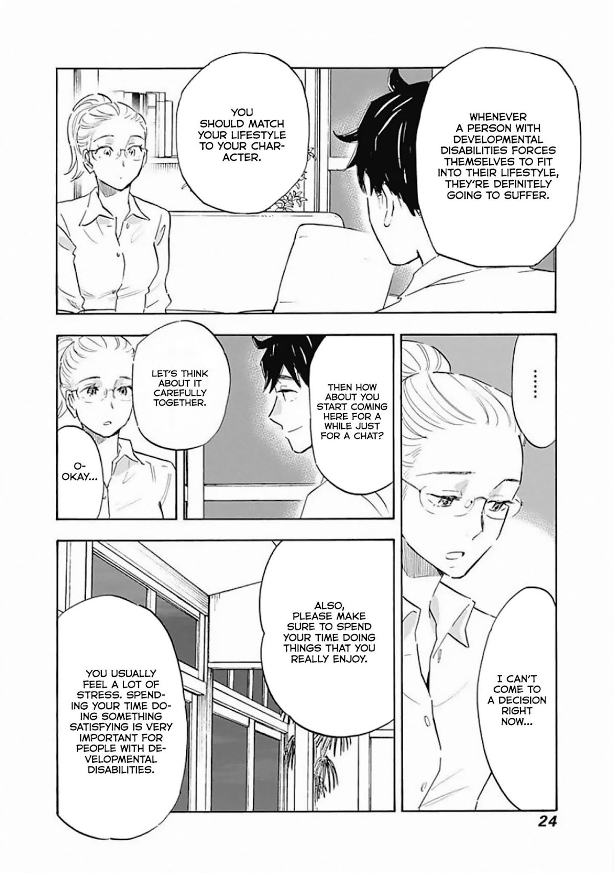 Shrink ~Psychiatrist Yowai~ Chapter 6 page 26 - Chapter 6: Adults With Developmental Disabilities 2