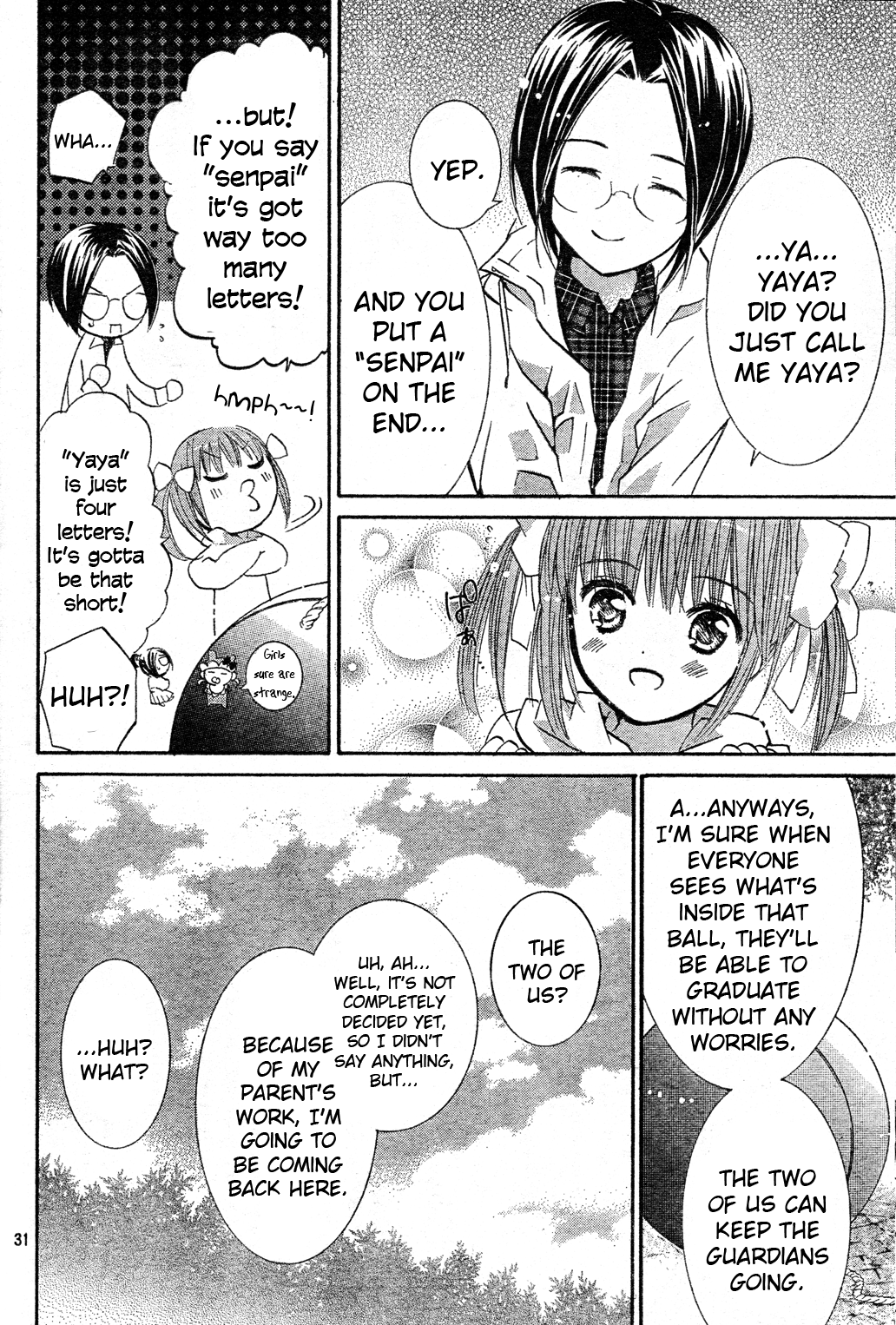 Shugo Chara Chapter 12.3 page 31 - Vol.12 Chapter 3: Encore! 3